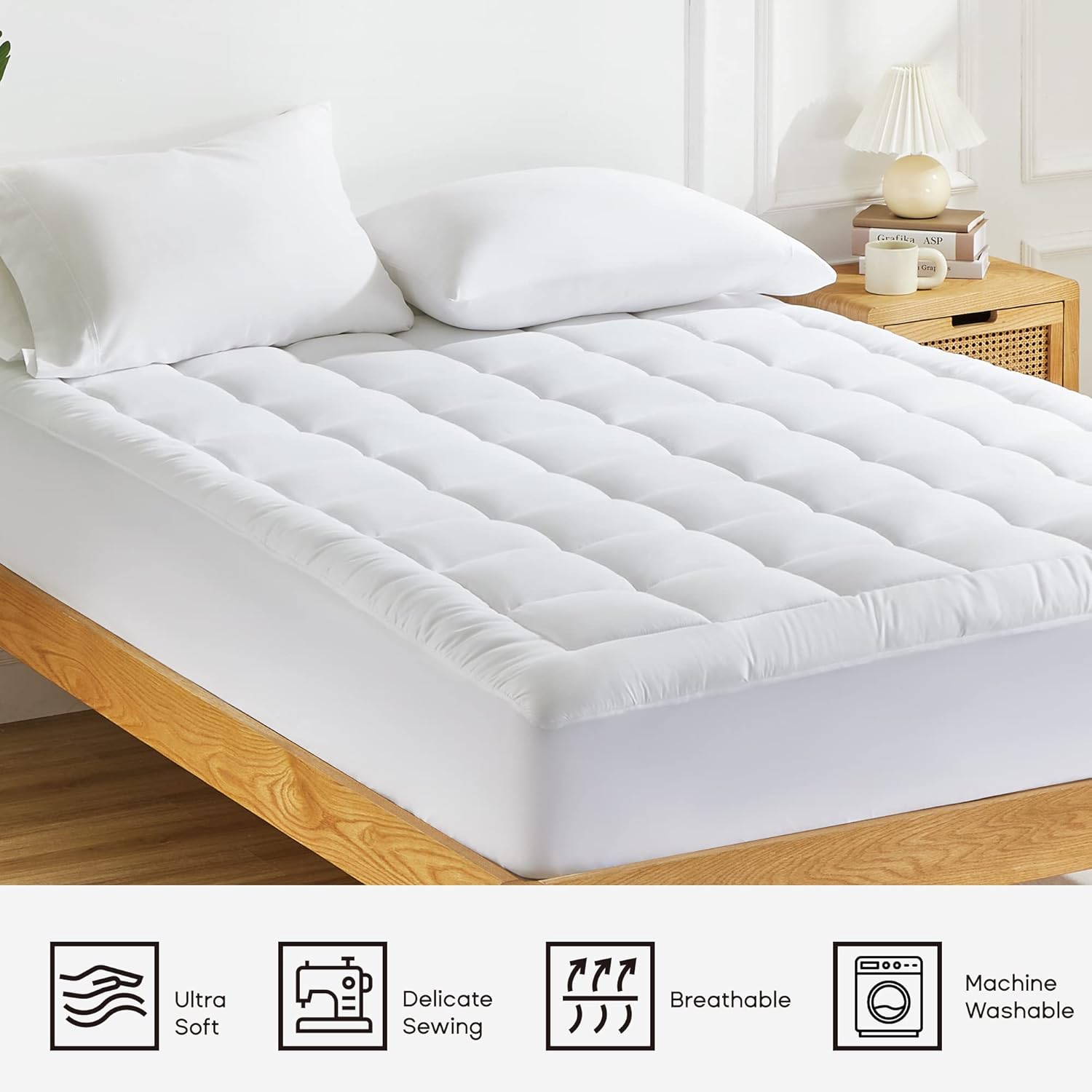 Eco Toppers™ | Viscose Bamboo Mattress Topper